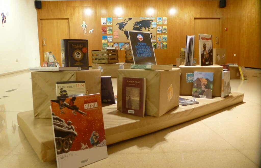 La Biblioteca d’Igualada dona ‘La volta al món en 80 còmics’