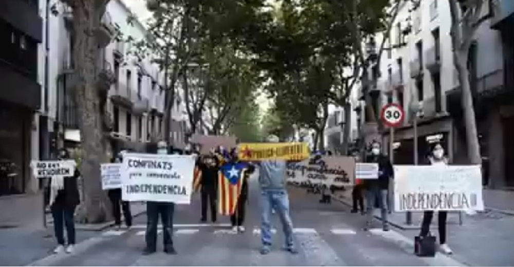L’ANC es manifesta a Igualada per reclamar ‘una República del segle XXI’