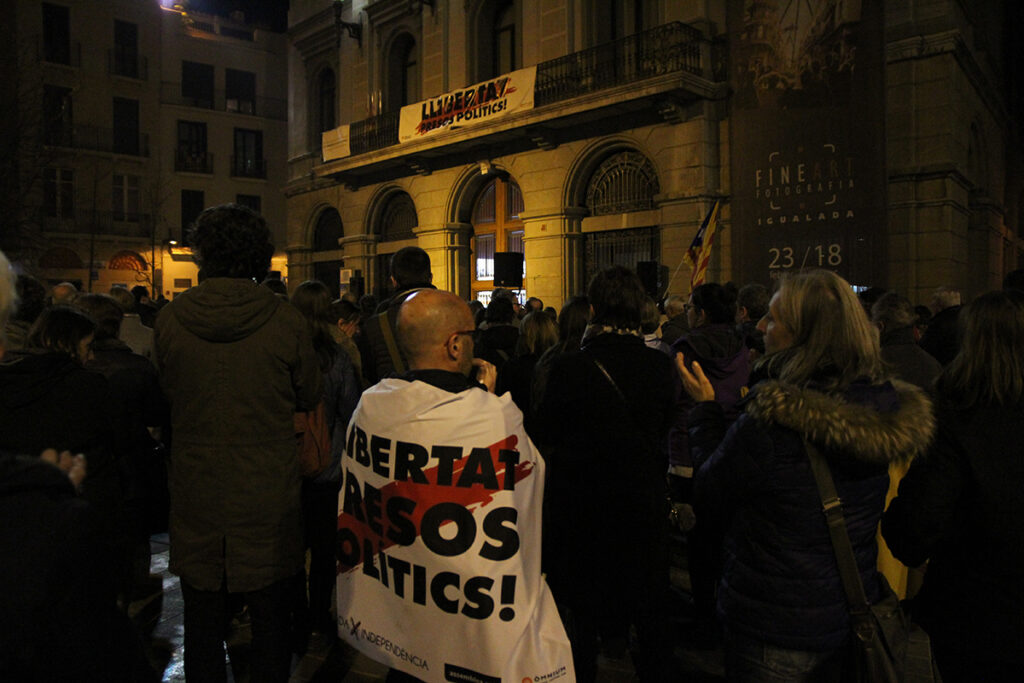Igualada tornarà al carrer un any després de l’empresonament dels ‘Jordis’