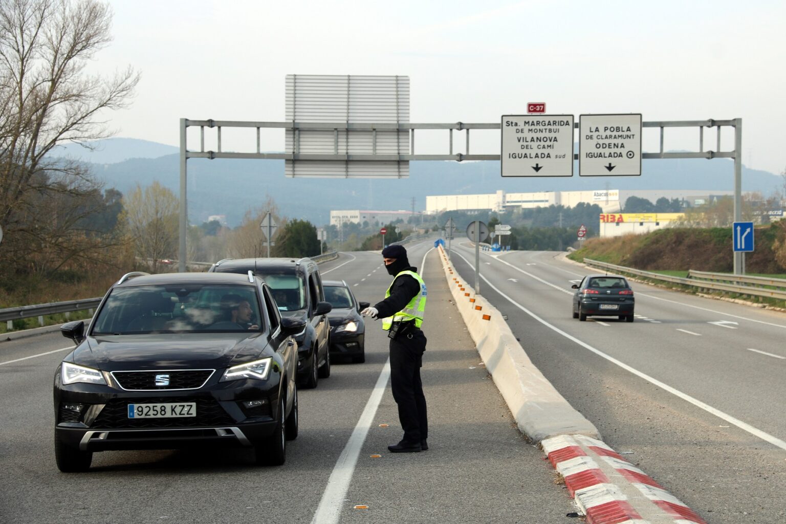 El confinament de la Conca d’Òdena es manté en el nou estat d’alarma
