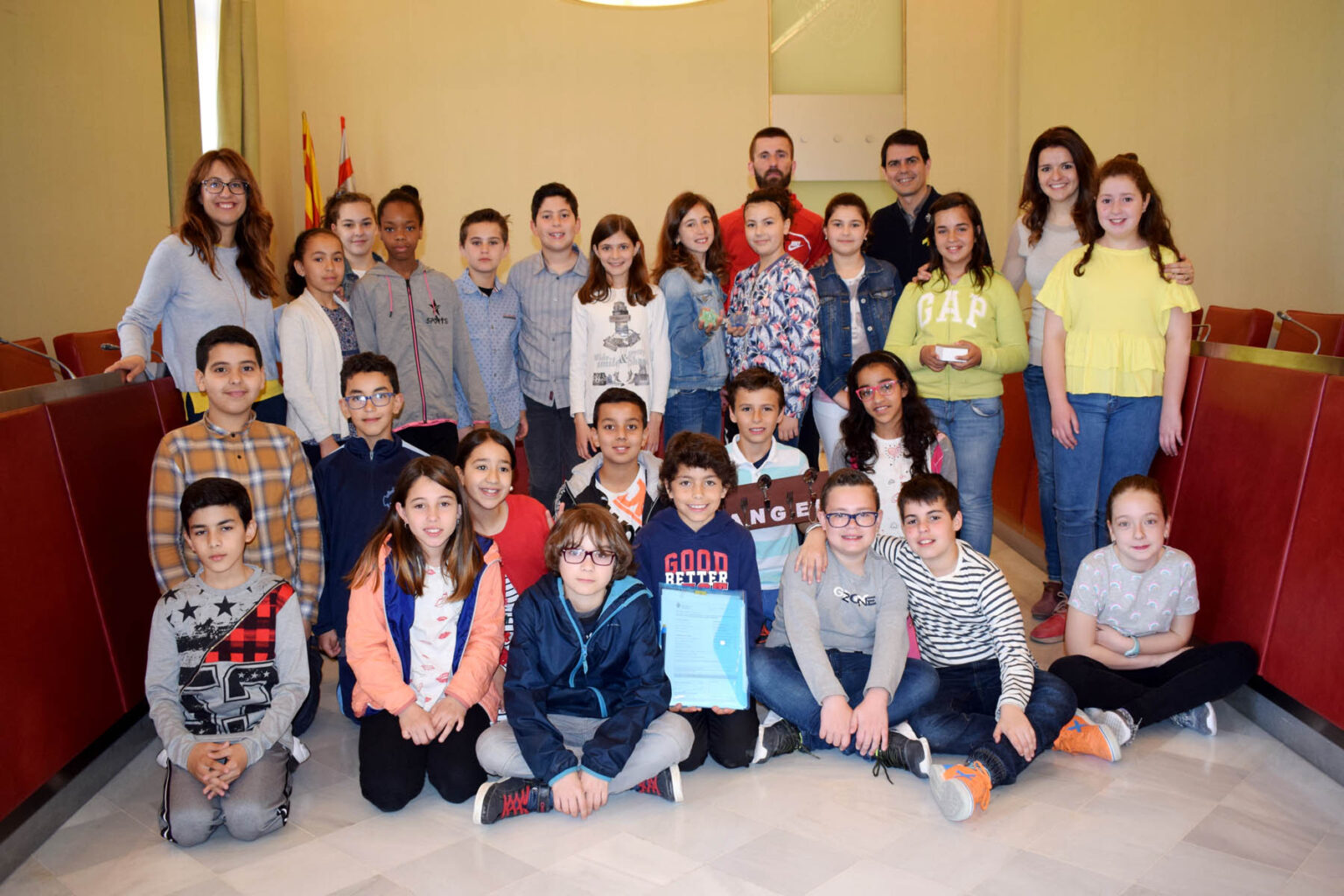 Les cooperatives d’escolars d’Igualada, a punt per vendre els seus productes