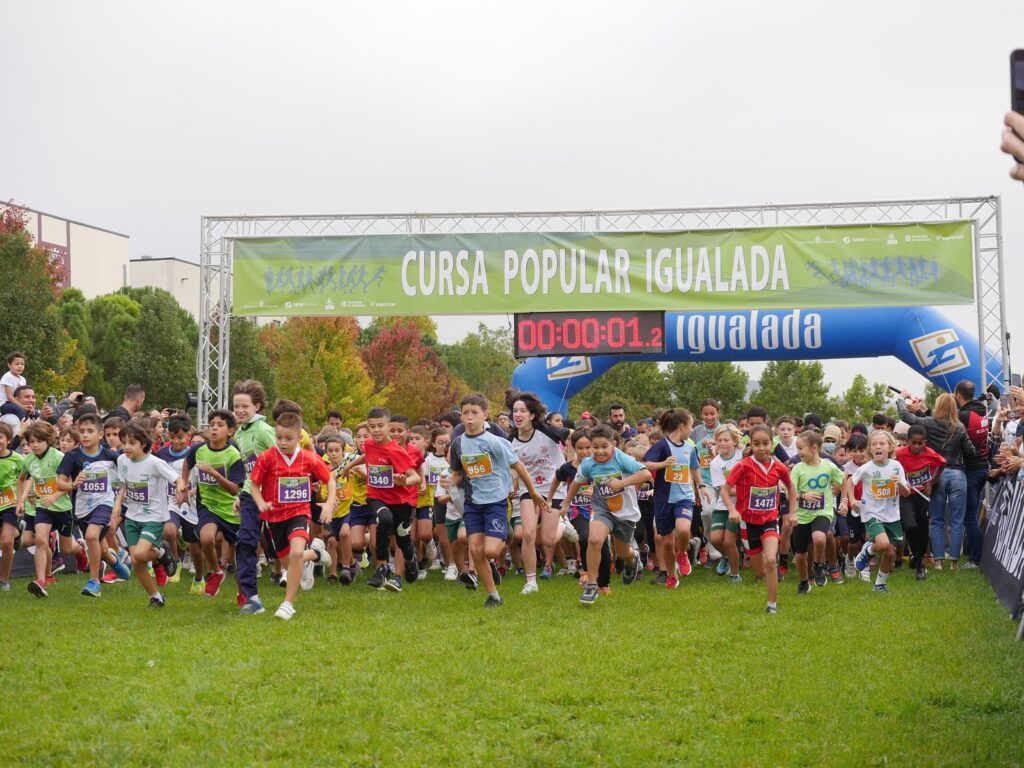 La 44a Cursa Popular d’Igualada aplega més de 3.000 participants