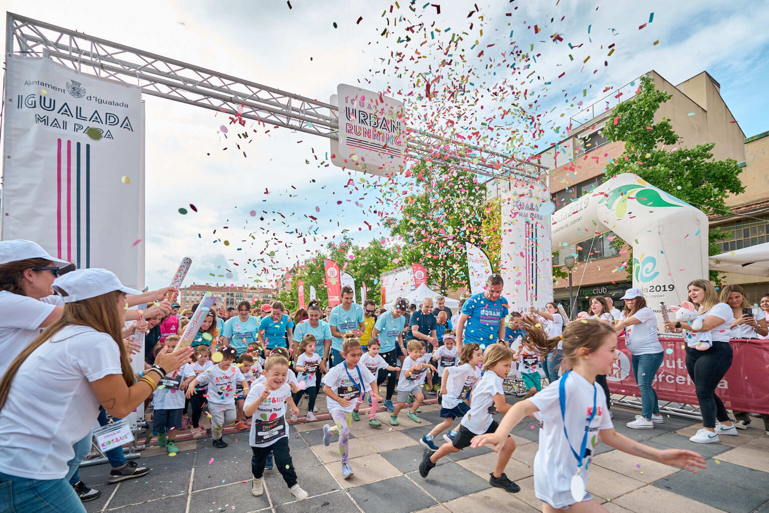 Igualada viu una nova Urban Running multitudinària