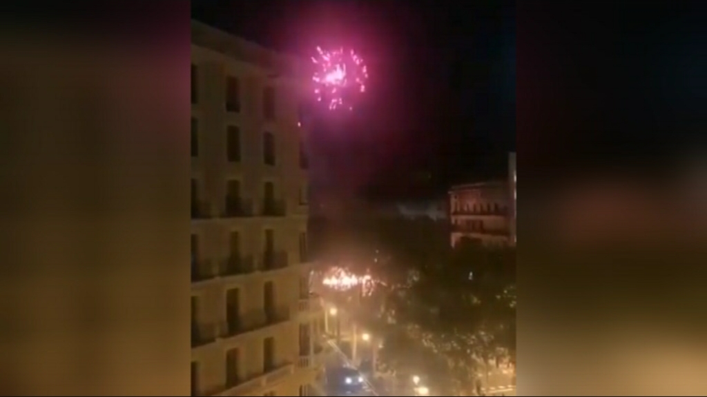 Llibertat provisional per al veí de Montbui acusat de llançar una bengala contra un helicòpter dels Mossos