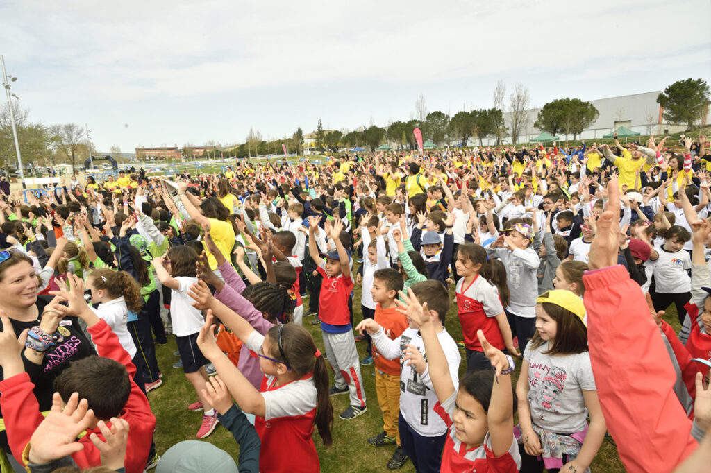 2.000 escolars celebren a Igualada el Dia Mundial de l’Activitat Física