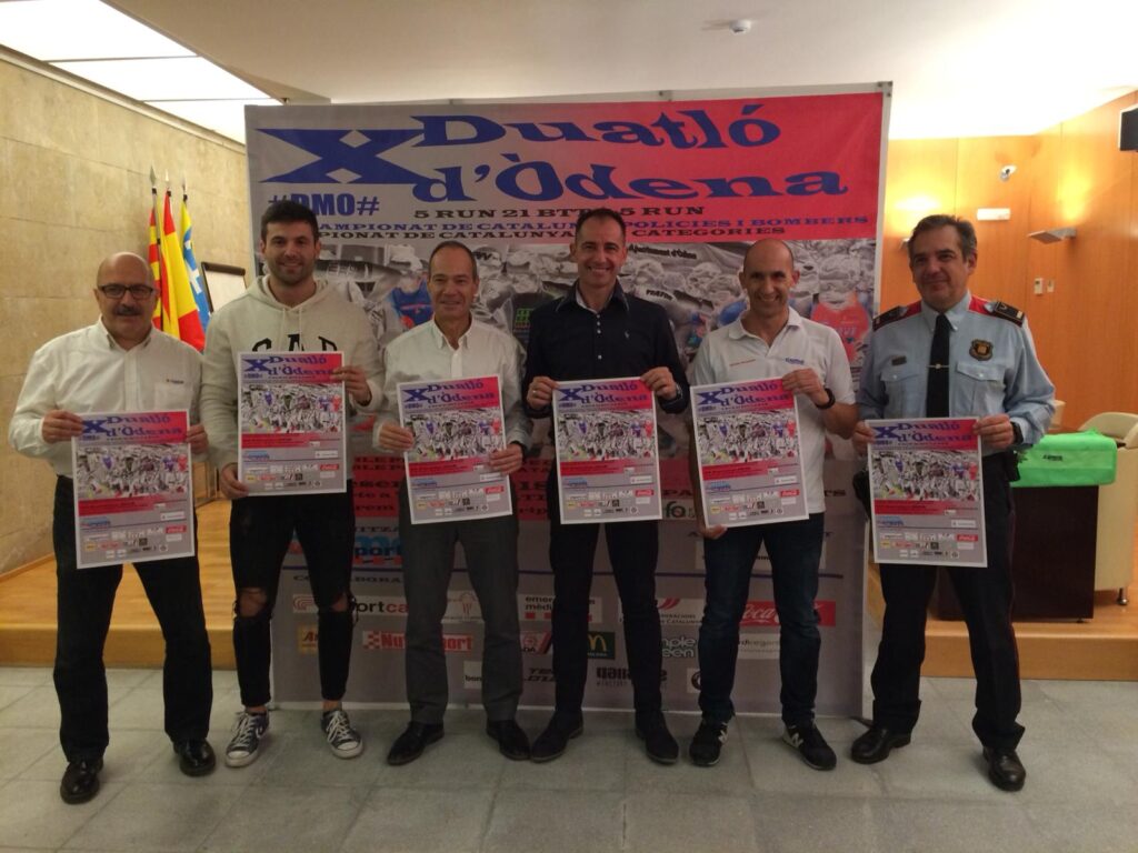 La desena Duatló d’Òdena escalfa motors