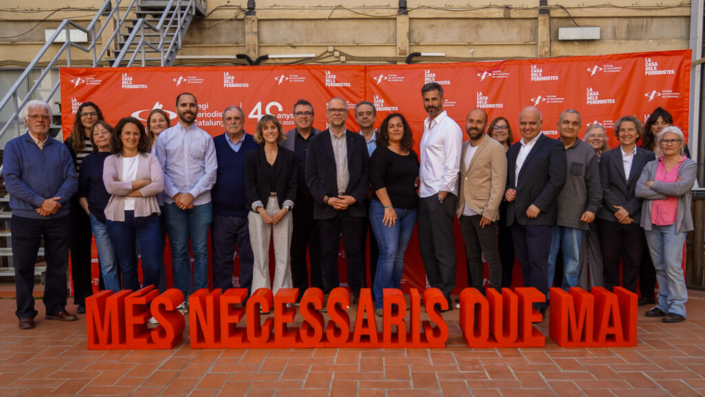 L’igualadí Joan Maria Morros continuarà com a degà del Col·legi de Periodistes de Catalunya