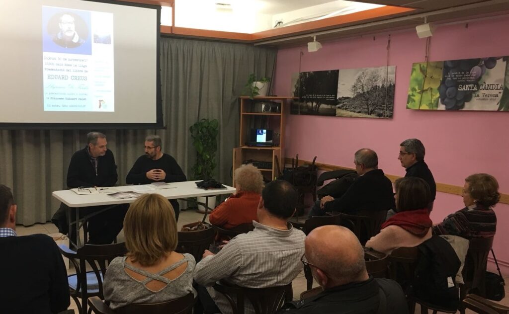 Eduard Creus presenta ‘Llàgrimes de tardor’ a Capellades