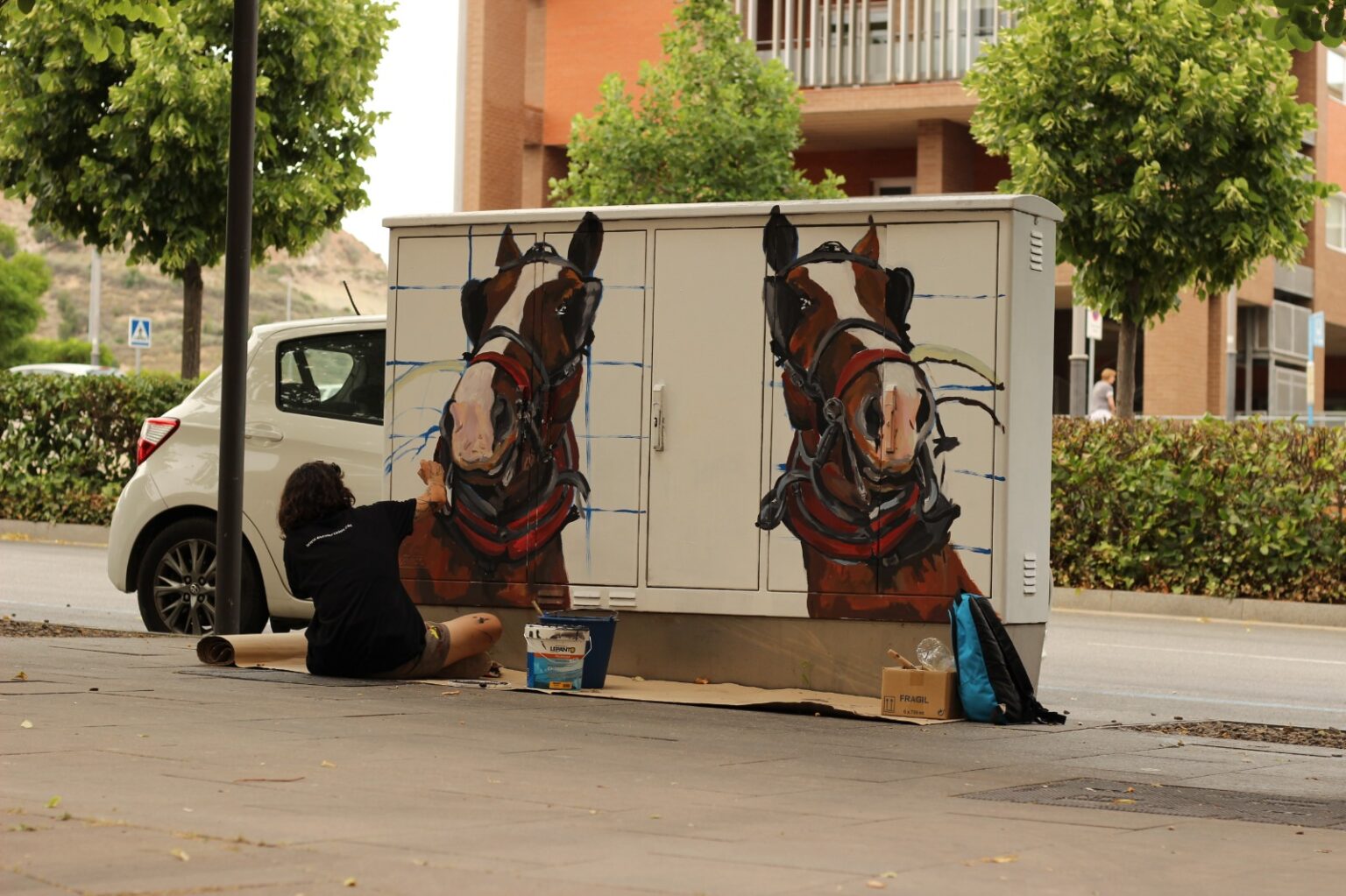 El Festival Electra omplirà Igualada d’art urbà aquest dissabte