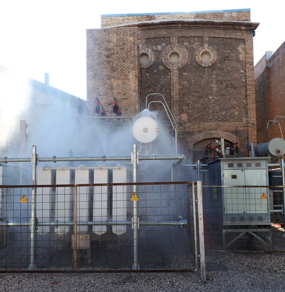 Endesa instal·la un innovador sistema contra incendis a l’Electra Igualadina
