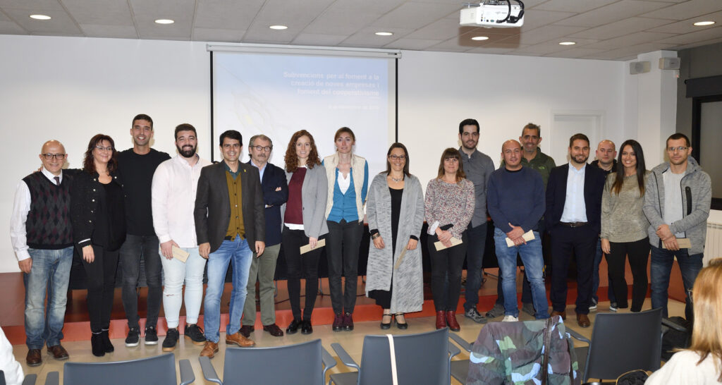 L’Ajuntament d’Igualada lliura ajuts econòmics a setze empreses de nova creació