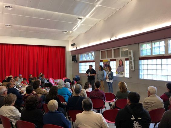 ERC presenta la seva candidatura a la Pobla amb la diputada al Congrés Carolina Telechea