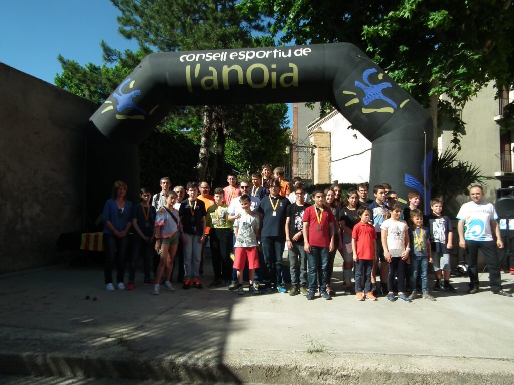 Escolars anoiencs participen a les finals nacionals d’esports individuals dels Jocs Esportius