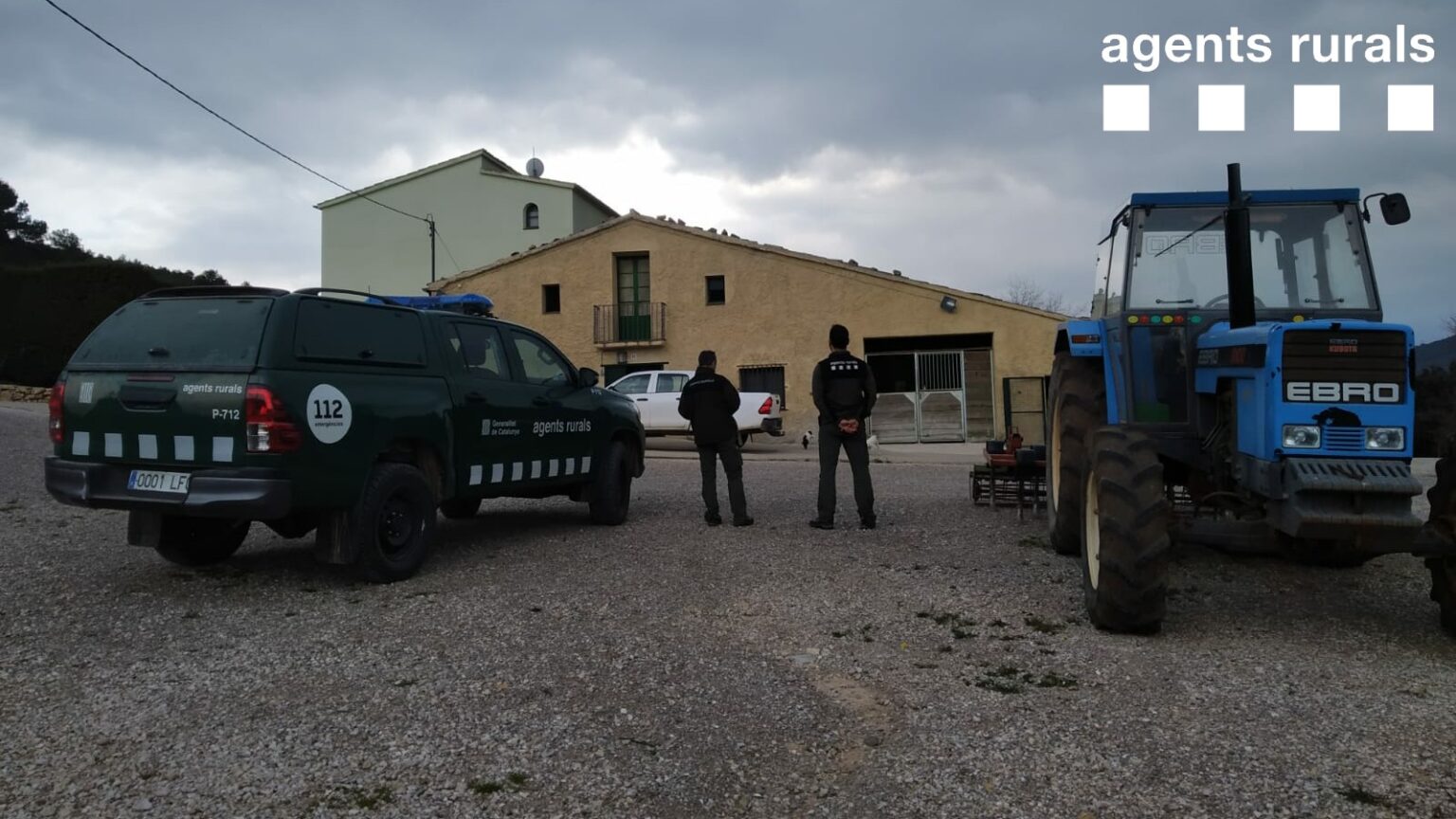 Els Agents Rurals han fet 340 acompanyaments per alimentar animals durant el confinament de la Conca d’Òdena