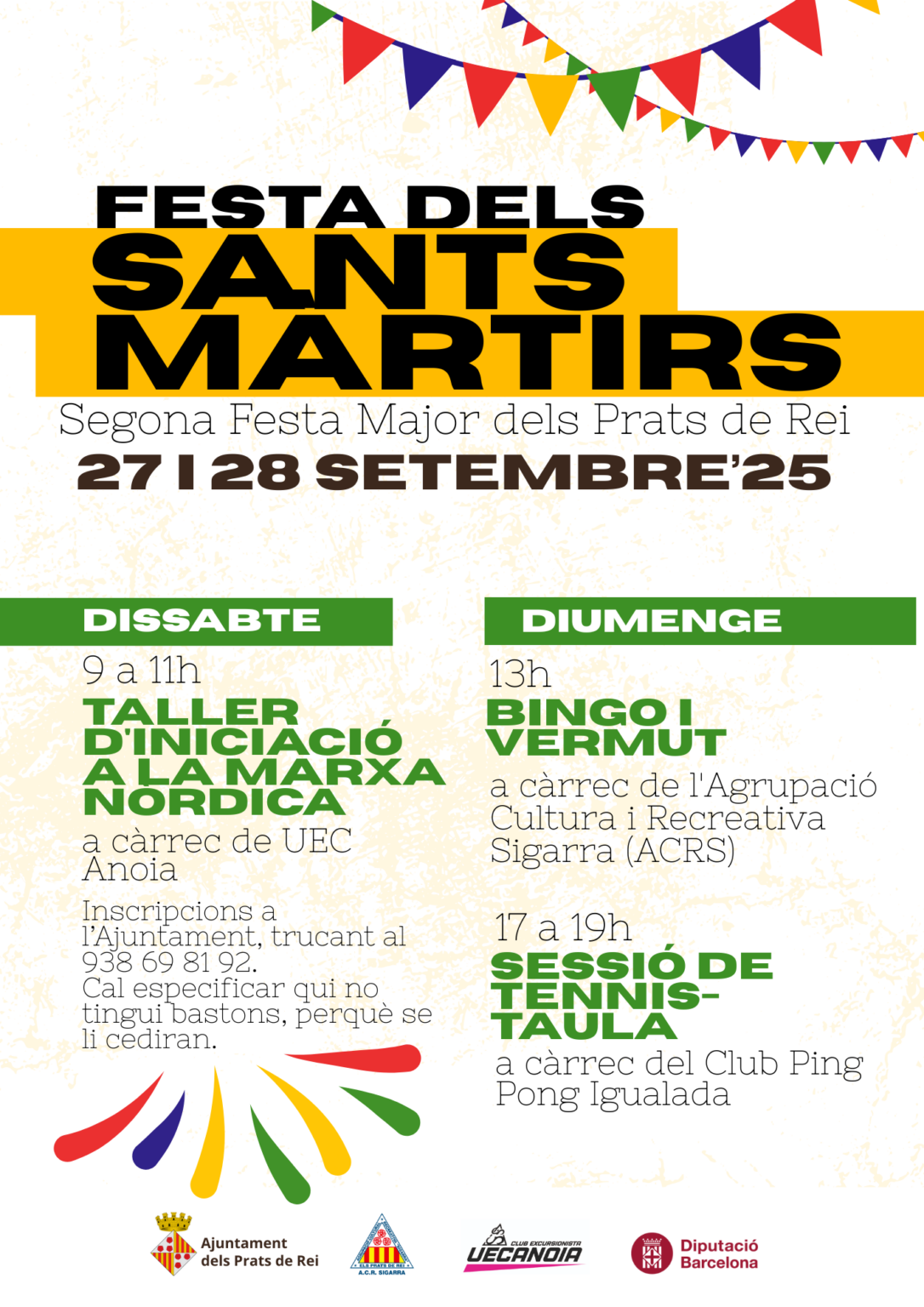 Els Prats de Rei celebra la Segona Festa Major, la Festa dels Sants Màrtirs