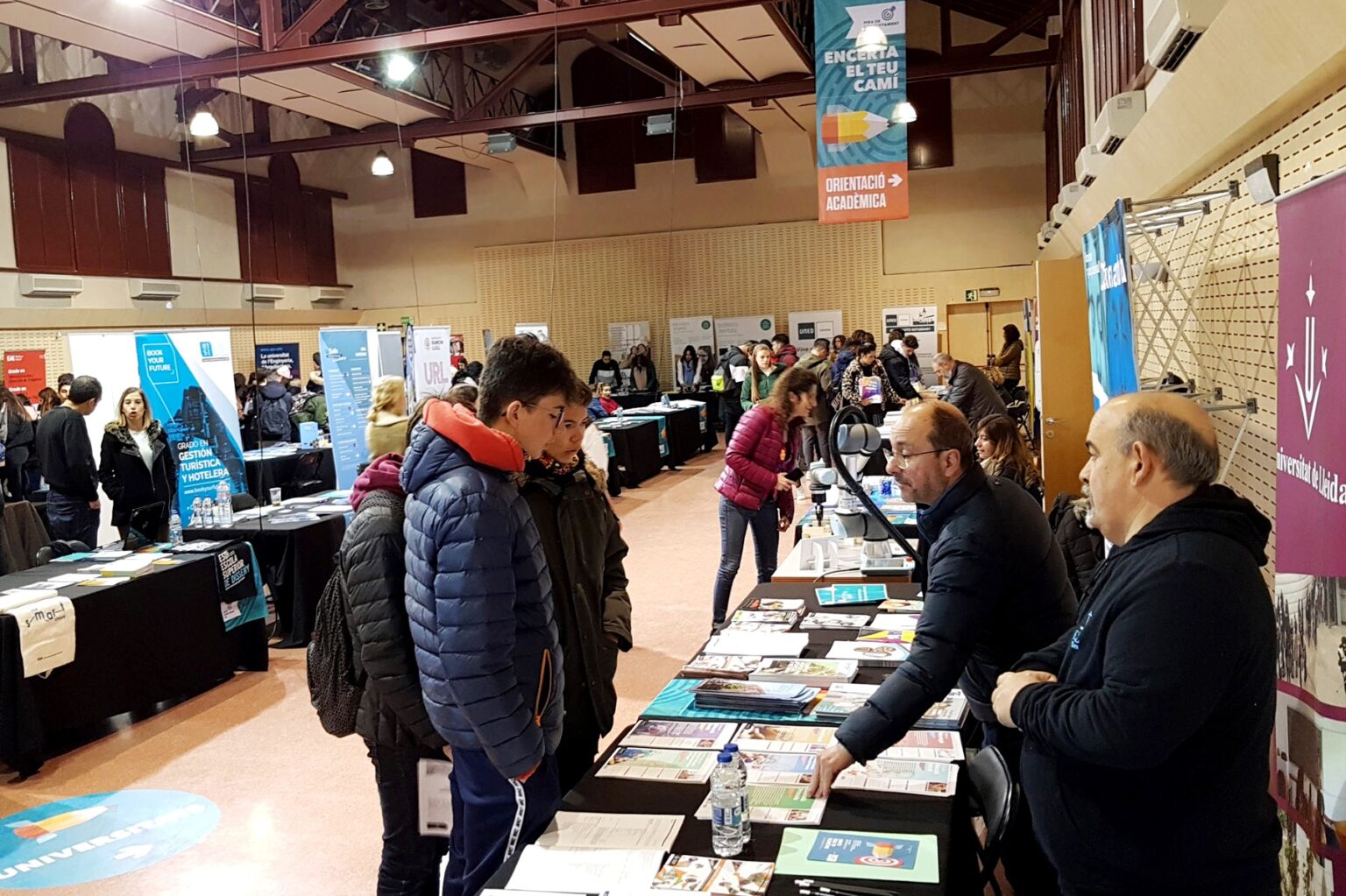 L’Escorxador d’Igualada acull fins dissabte la Fira de l’Ensenyament