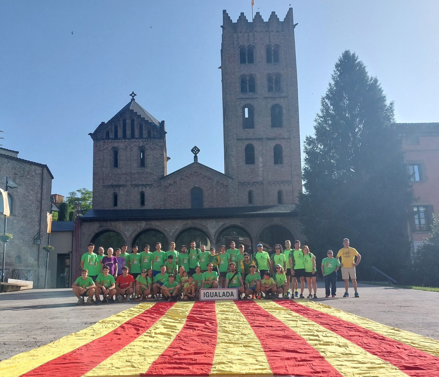 La Flama del Canigó arriba un any més a Igualada per Sant Joan