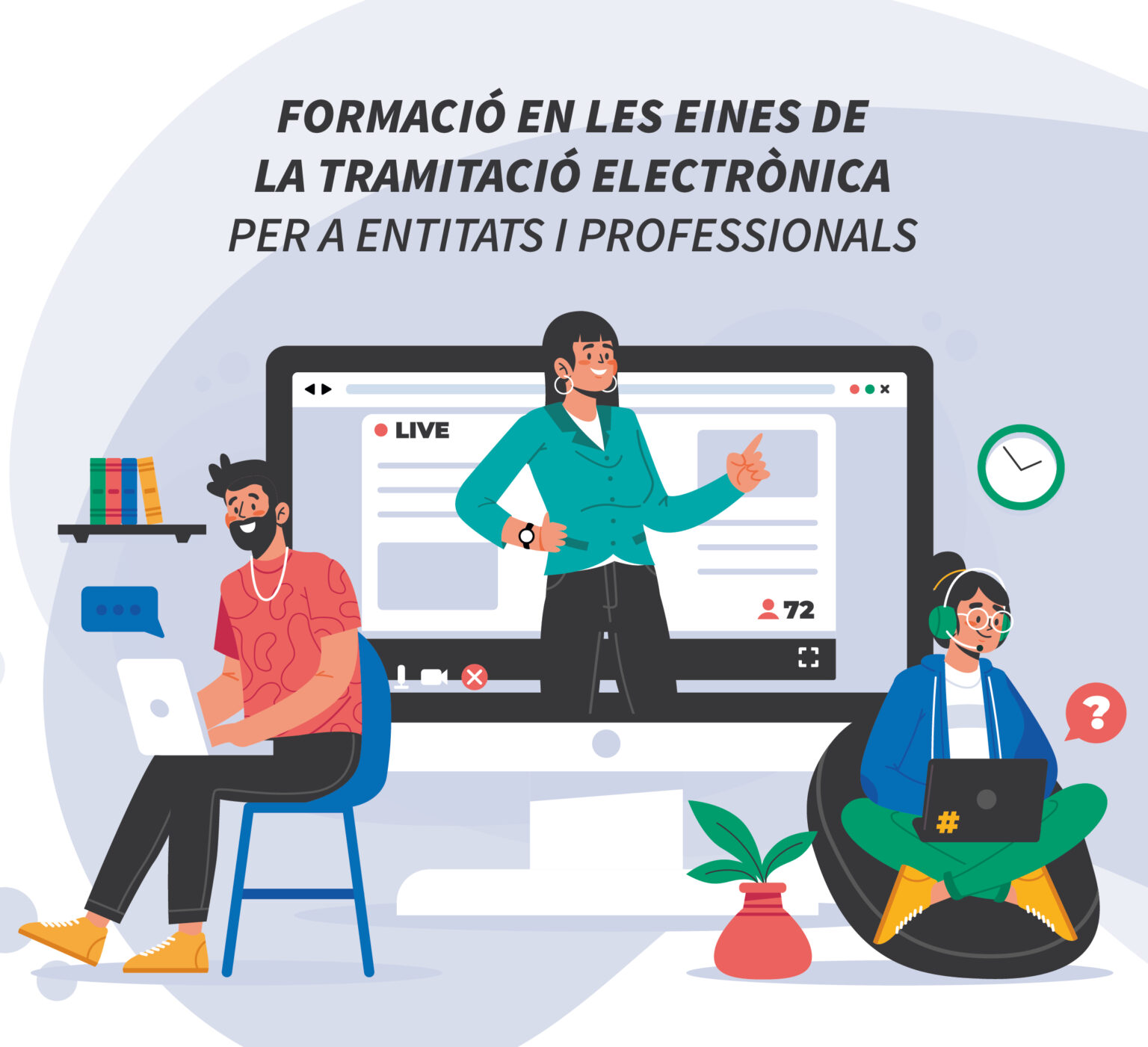 El Consell Comarcal ofereix formació gratuïta en identificació digital i tramitació electrònica