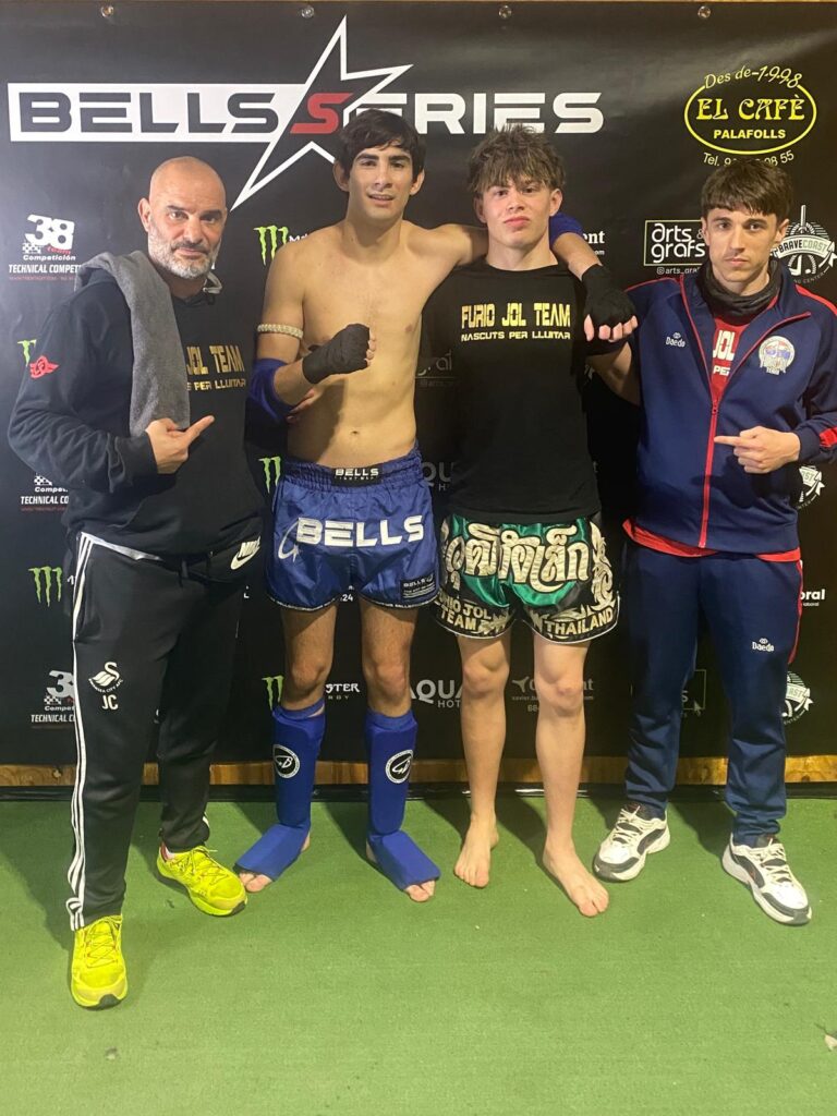 Doble victòria per al Furio Jol Vilanova en la vetllada ‘Bells Sereis’ de Muay Thai
