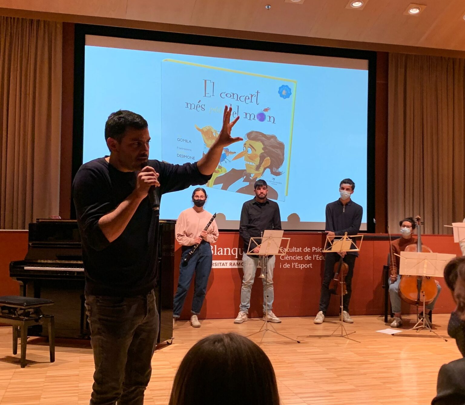 L’anoienc Gal Gomila publica «El concert més petit del món»