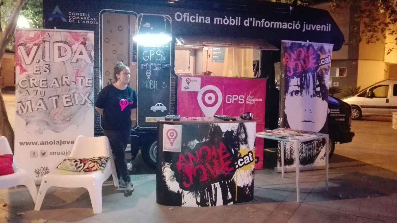 El GPS mòbil promou hàbits saludables entre els joves a les festes d’aquest estiu a l’Anoia
