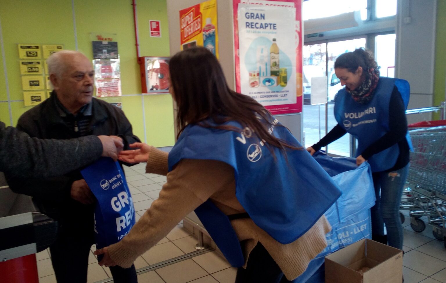 El Gran Recapte suma 62 tones d’aliments a l’Anoia