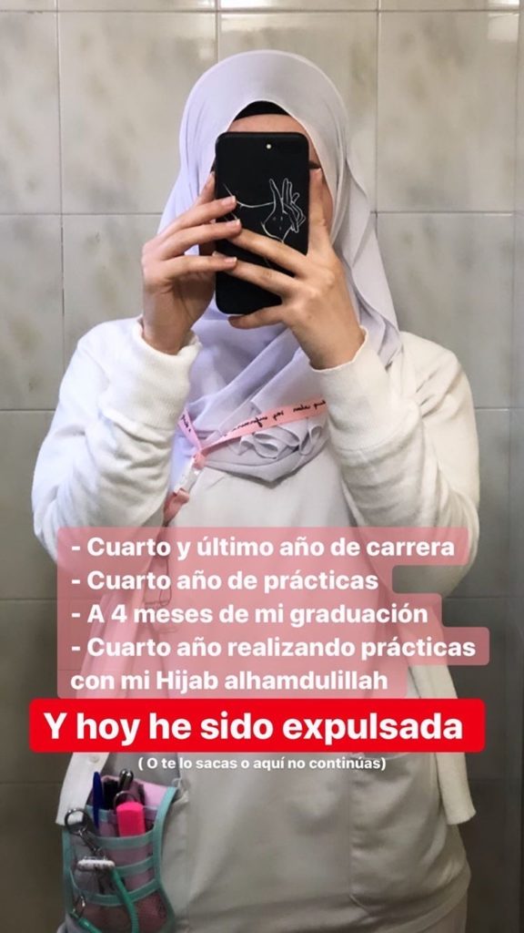 Una estudiant d’infermeria a Igualada denuncia haver estat expulsada del centre on feia pràctiques per portar hijab