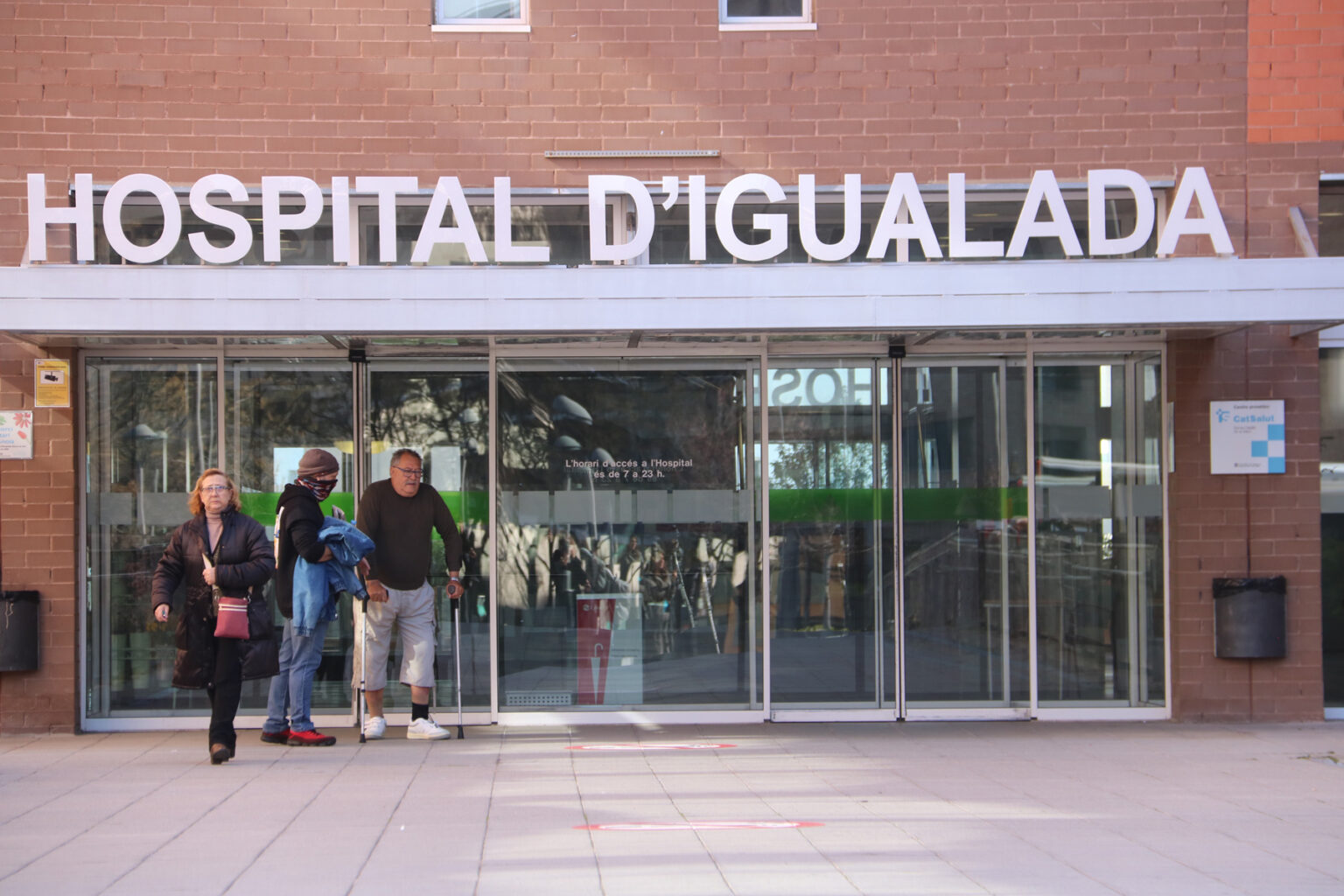 L’Hospital d’Igualada reincorpora 85 professionals que estaven en quarantena