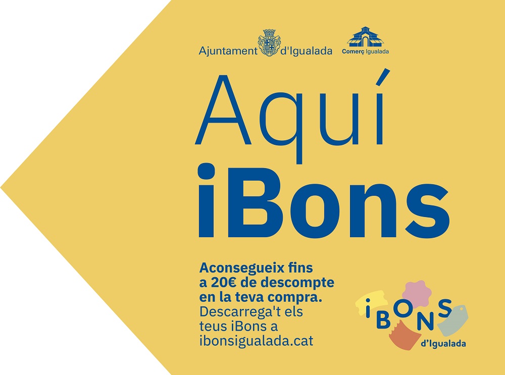 Més de 100 comerços s’han adherit a la campanya iBons d’Igualada