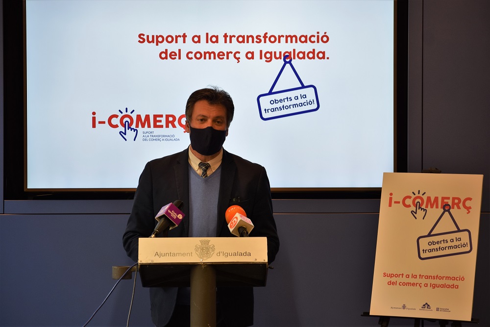 L’Ajuntament d’Igualada inicia un pla pilot per acompanyar 10 comerços en el procés de digitalització