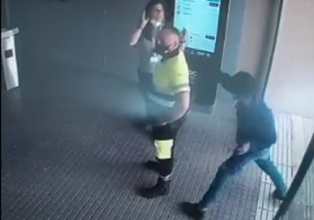 Busquen l’autor d’un apunyalament a un guàrdia de seguretat de l’estació d’Igualada