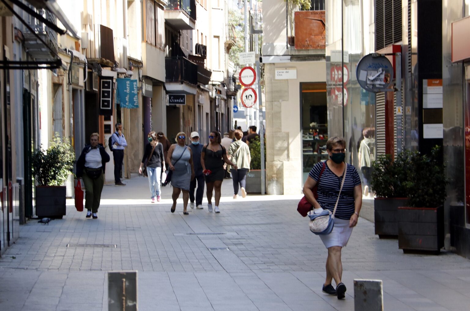 Igualada entra a la fase 1 amb el 85% del comerç obert