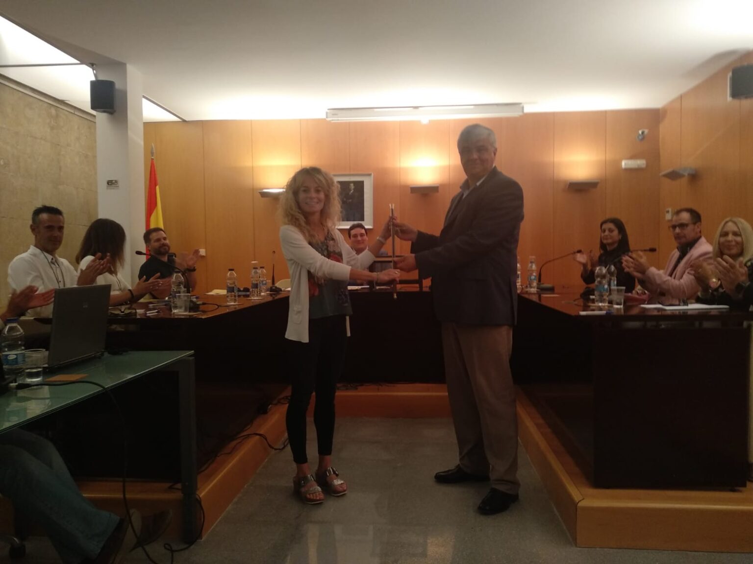 Maria Sayavera es converteix en la primera alcaldessa d’Òdena