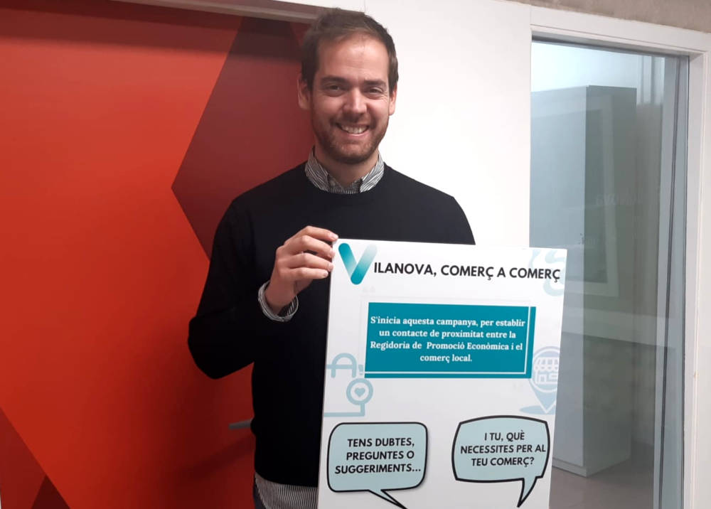 Vilanova posa en marxa la iniciativa «Comerç a comerç» per conèixer les necessitats i els reptes del comerç local
