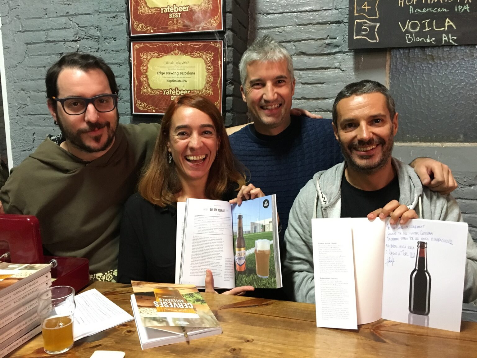 Dues cerveses artesanes anoienques, entre les millors de Catalunya