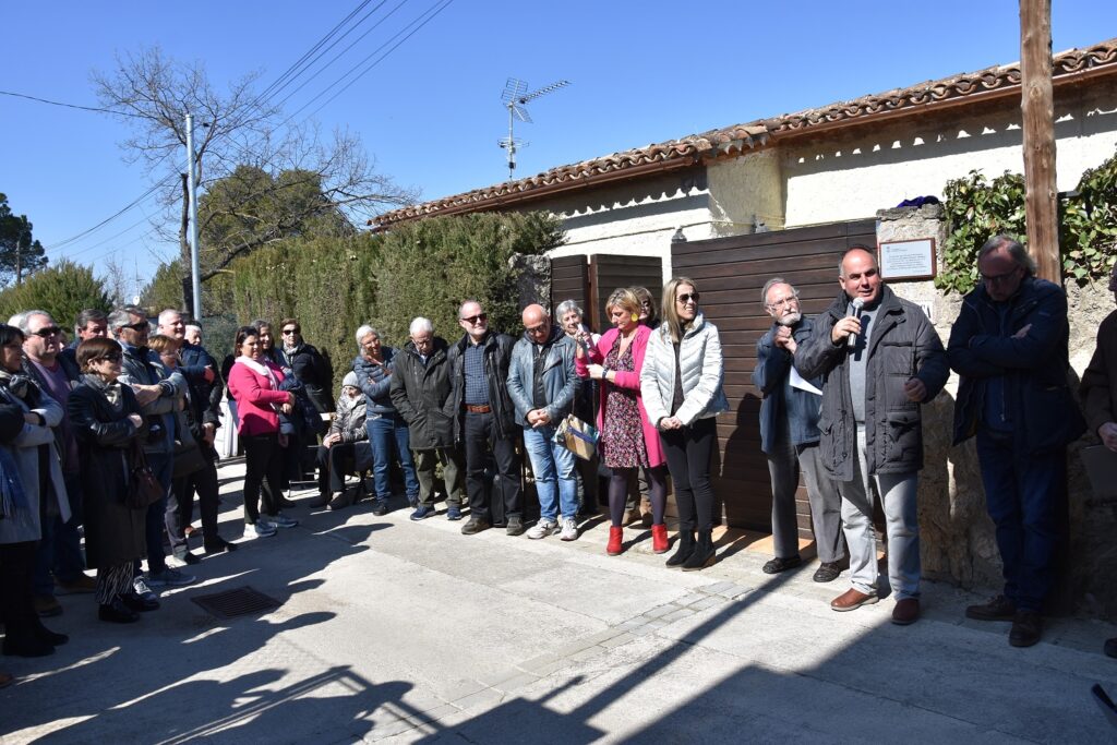 La Torre de Claramunt ret homenatge a Lluís Maria Xirinacs