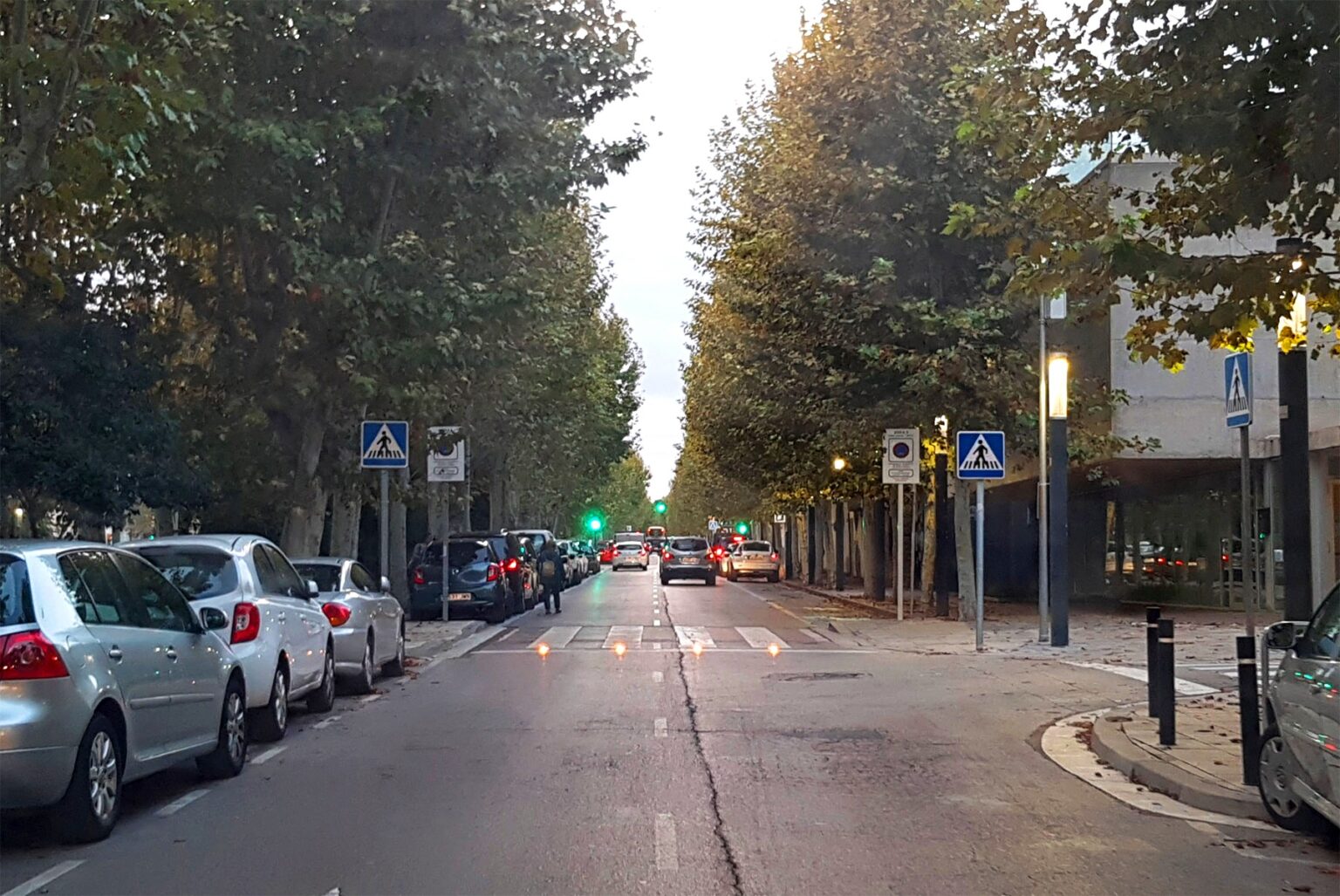 El Passeig Verdaguer passarà a tenir un únic carril a cada sentit