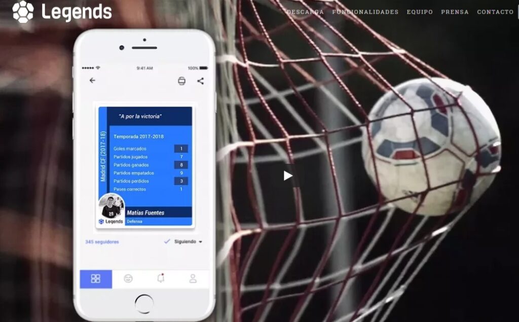 Acord de Managersoccertotal amb Legends, la primera xarxa de futbol base