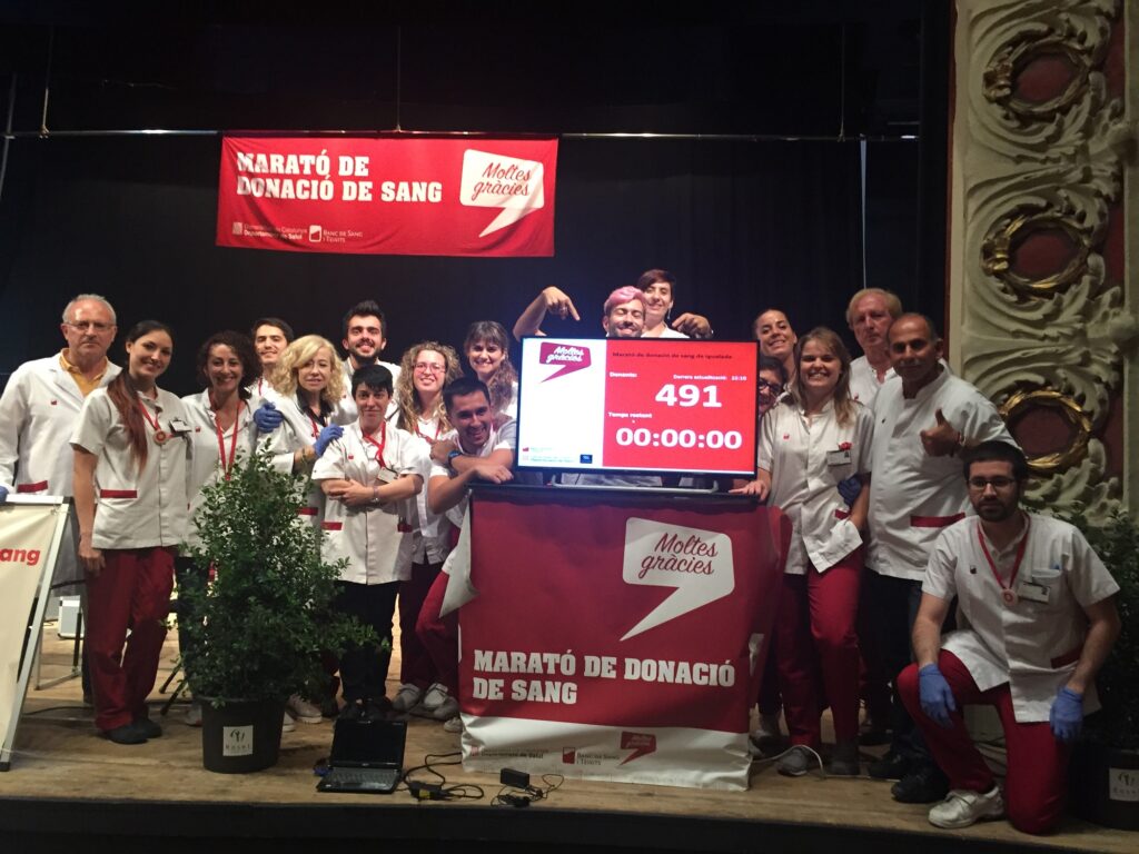 545 participants a la Marató de donació de sang d’Igualada