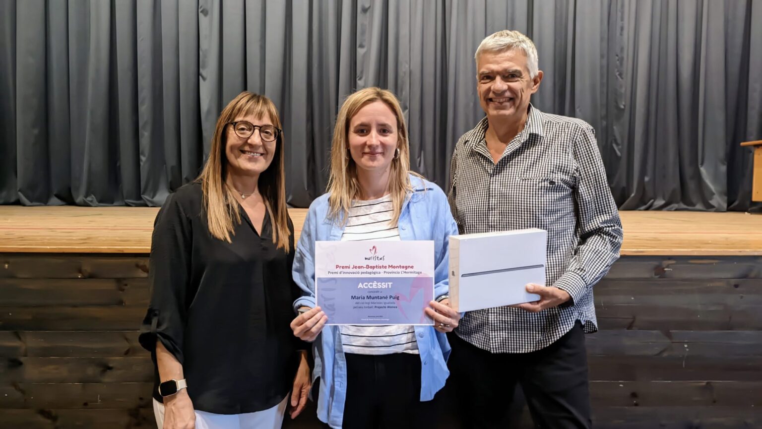 Reconeixement a una professora de l’escola Maristes Igualada per la docència a alumnes d’altes capacitats