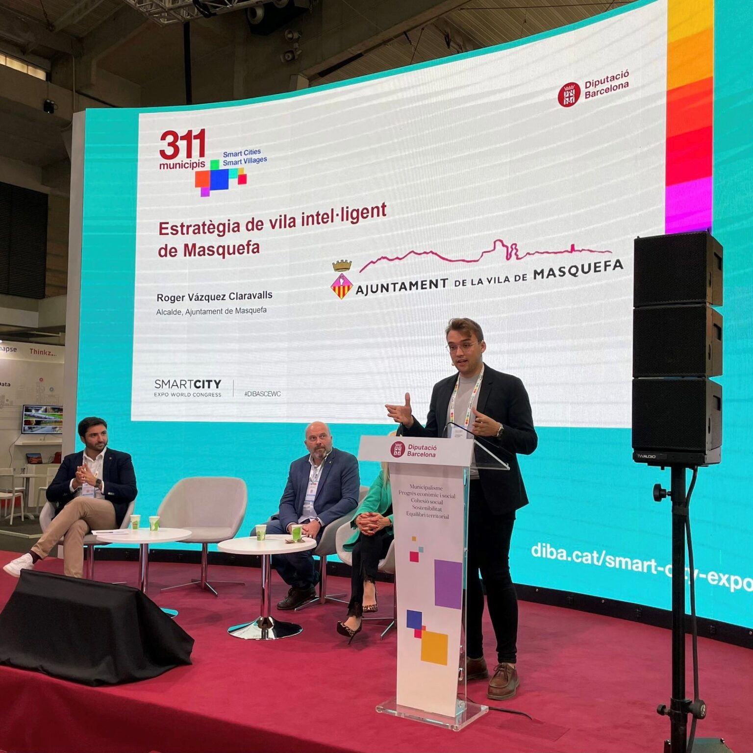 Masquefa exposa el seu projecte de ‘vila intel·ligent’ a l’Smart City Expo Congress de Barcelona