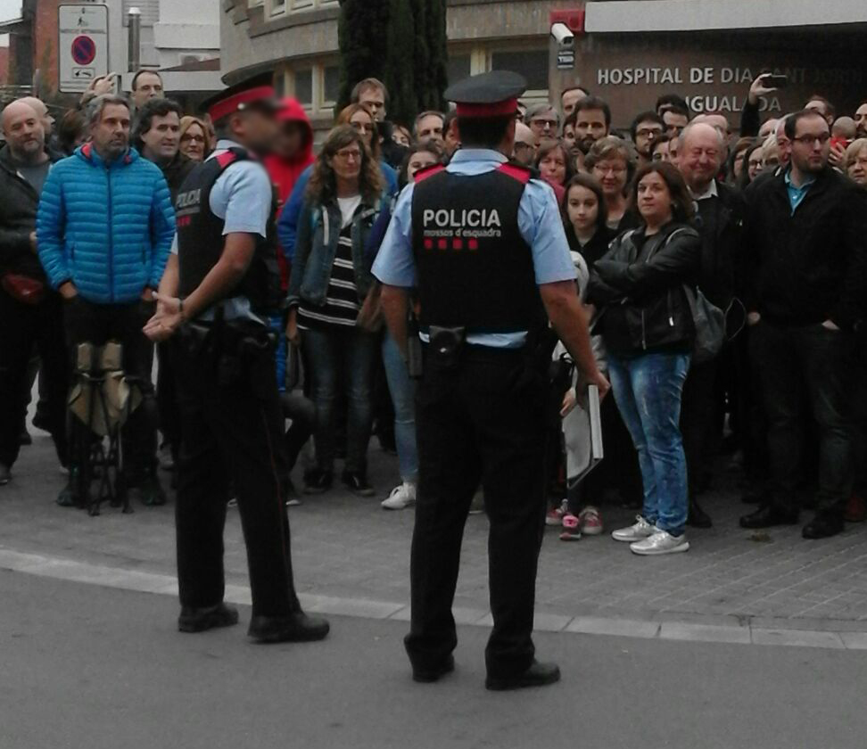 El jutjat d’Igualada, un dels que investiga els Mossos per ‘inactivitat’ l’1-O