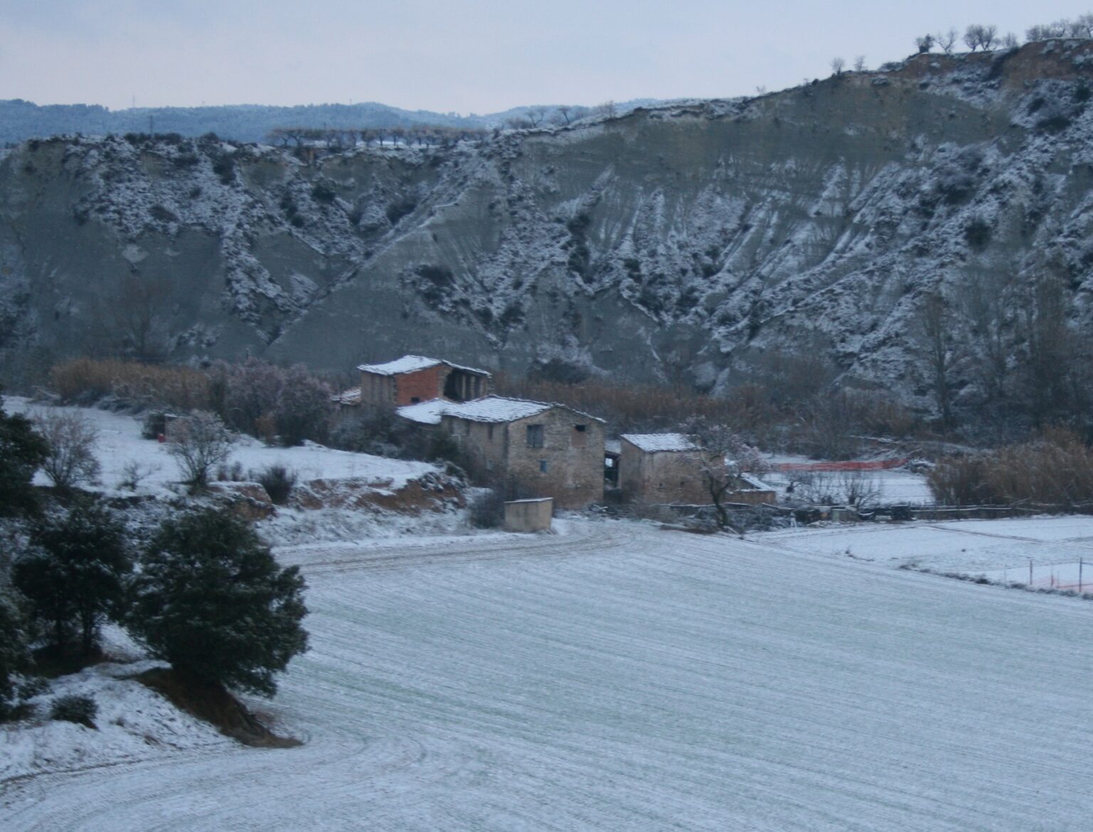 Nou avís per possibles nevades la propera matinada a l’Anoia