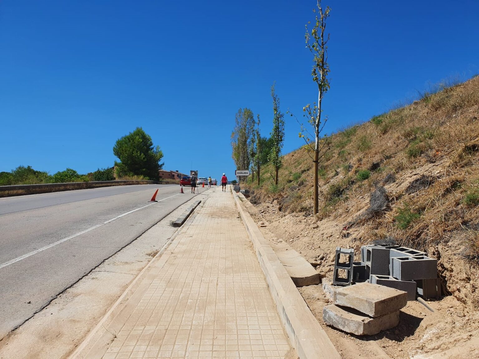 Igualada inicia millores en l’accés a la ciutat pel polígon de Les Comes