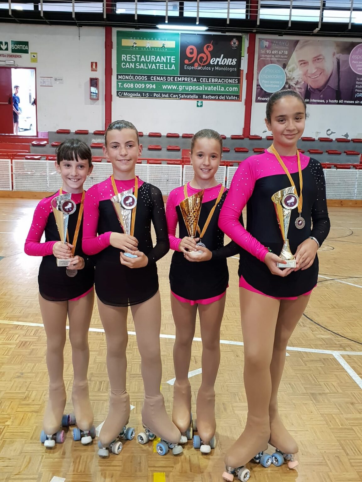 El Club Patinatge Artístic Igualada classifica quatre patinadores pel campionat intercomarcal