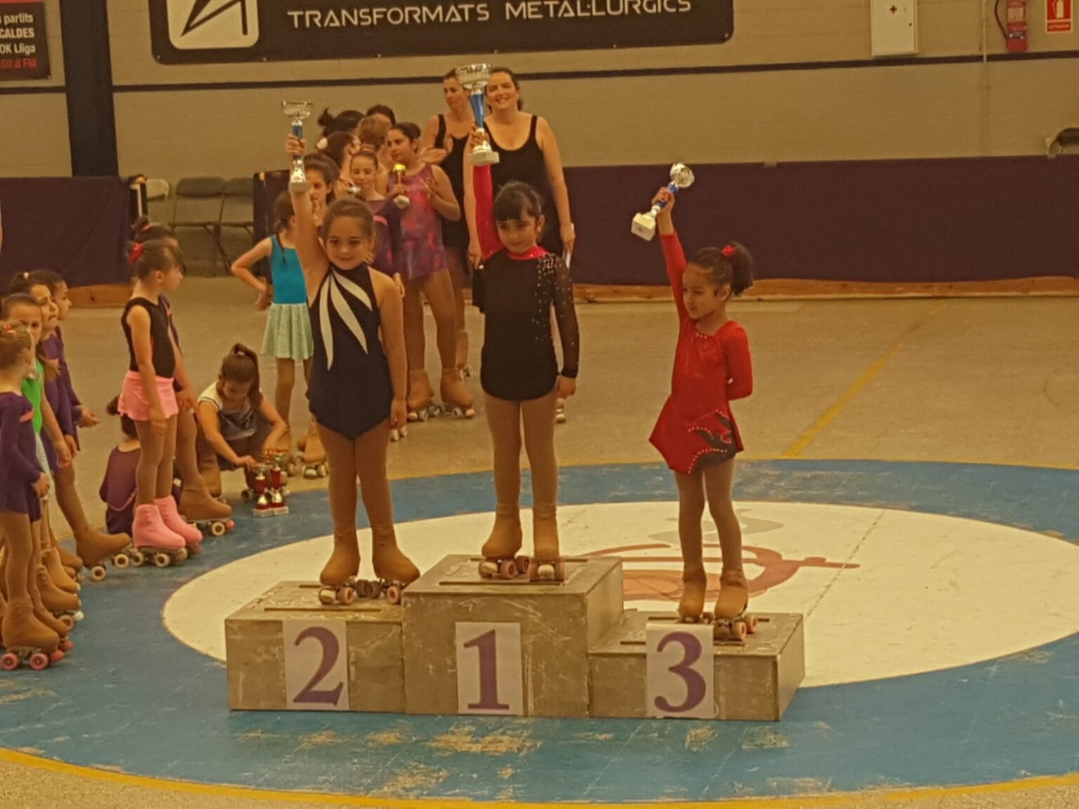 Quatre podis pel Club Patinatge Artístic Igualada al Trofeu Calderí