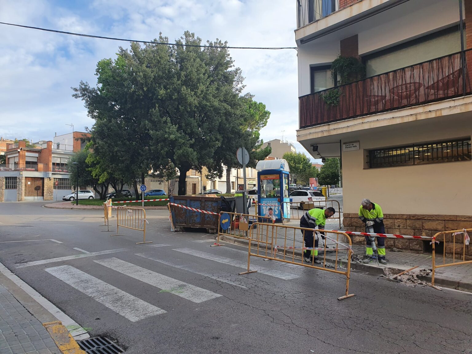 Igualada inicia la millora de l’entorn de la plaça de Francesc Bedós