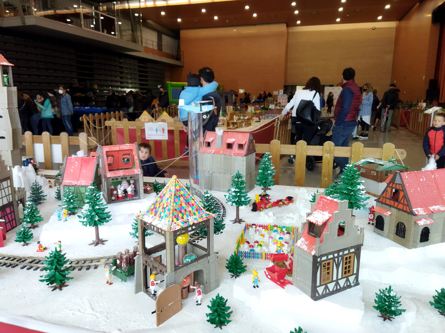 L’exposició de Playmobil de Vilanova del Camí rep uns 2.500 visitants