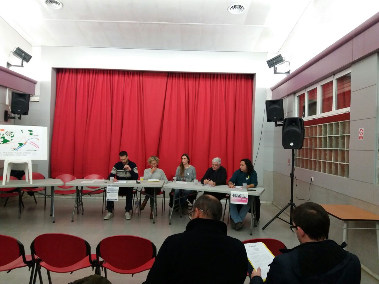 L’urbanisme i la participació centren el segon ‘ple ciutadà’ de la Pobla de Claramunt
