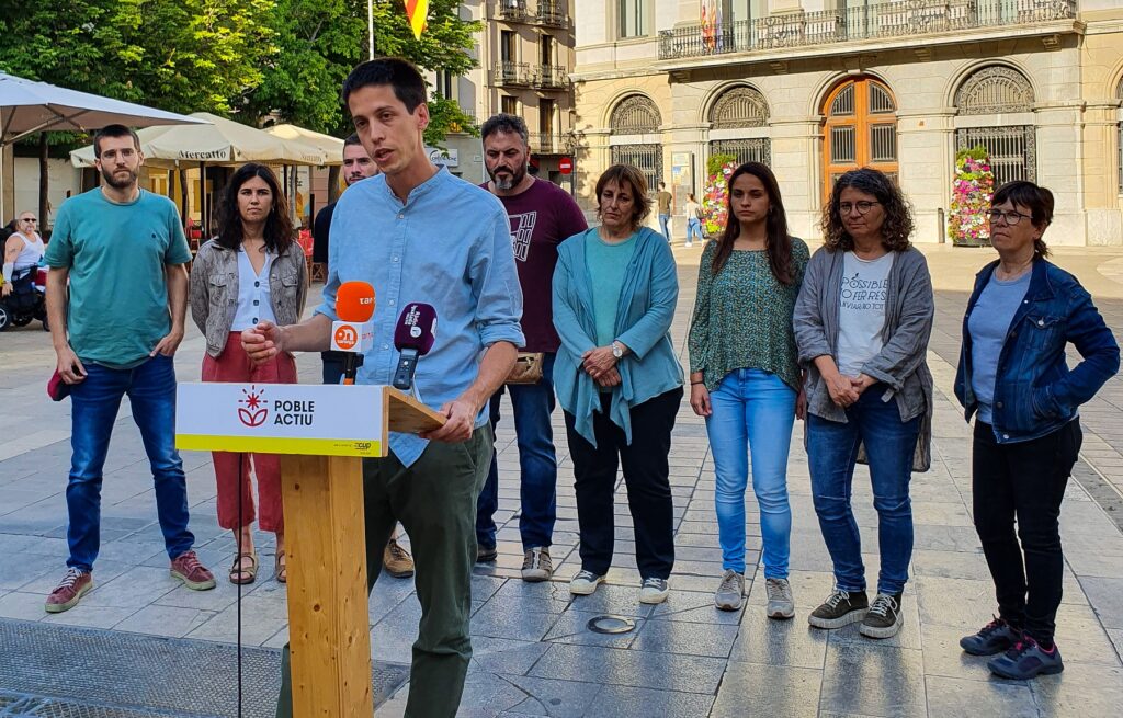 Poble Actiu reclama a les altres candidatures un treball real per millorar el transport públic més enllà de la campanya electoral